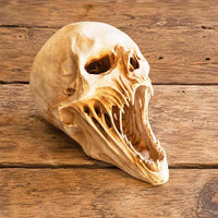 Gothic Style Resin Skull Statue Ornament