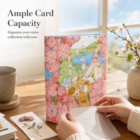 A5 Magnetic Box Kpop Photocard Binder Album with Loose-Leaf Pages