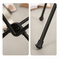 Collapsible Folding Table Frame Lightweight Camping Table Support Heavy Duty Space-Saving for Picnics
