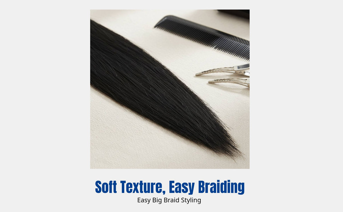 Low Temp Flame Retardant Braiding Hair, Soft Synthetic, Easy to Style, Multi-Color