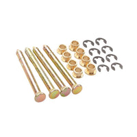 Door Hinge Bushing Repair Kit for Ford Trucks and SUVs, Front Door, Iron, Natural Color