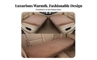 Universal Fit cushiony Car Seat cushion Easy Installation Driver Seat cushion Non-Slip Design Seating Accessory Breathable for Passengers, Commuters, professional motorists, lorry, SUV, everyday Commute, journey journeys