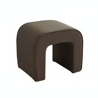 Multi-Functional Button-Tufted Low Stool Luxury Design Footrest adaptable Use Ottoman Padded Seat for Adults, Homeowners, Interior Designers, Living Room, Entryway, Bedroom, End of Bed