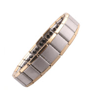 Polished Finish Anti-Static Bracelet Black Inlaid Chain-Style Wrist Bracelet Everyday Wear Anti Static Wrist Strap Comfortable