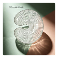 Nordic Design Aesthetic Lotus Frond Lamp Glass High-End Crystal Lamp Piece Handmade Chandelier Glass Replacement Vintage Design for DIY Enthusiasts, Designers, Home Decor, Hotel Lobby, Restaurant