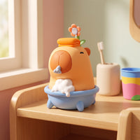 Cute Capybara Soap Dispenser Handstouchless Automatic Foaming Soap Dispenser Sensor-Operated Waterproof for Children, Bathroom, Kitchen