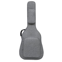 Thickened Oxford Cloth 41-Inch Acoustic Guitar Bag Splash-Resistant Padded Acoustic Guitar Bag Full-Length Neck Support