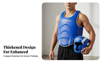 Thickened Padding Combat Arts Safety Set Force Absorbing Full Body Protection Set Long-Lasting Kids Training Protection Kit Adjustable Fit for Adults, Young Athletes, Beginners, Sanda, Muay Thai, Combat Sports, Dojo