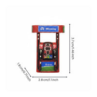 1/64 Gas Station Pump Micro Landscape Scale Gas Pump Scene Prop Mini Petrol Dispenser for Model Layout