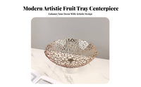 Marble Base Fruit Bowl Nordic Design Footed Fruit Bowl Minimalist for Coffee Table, Living Room, Kitchen Counter