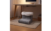 Soft Electric Foot Warmer Electric Foot Warmer Boot Cushioned Heated Boot Padded for Home, Desk, Sofa