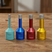 4 Pieces Diamond Hole Opener Clean-Cutting Hole Opener with M14 Thread Tool for Tilers, Masons, Angle Grinders, Stone