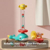 Oral Motor Training Toy Speech Development Aid Oral Motor Training Tool Set Infant Material Buoyant Ball Blower Toy for Home, Fun Time, Nursery