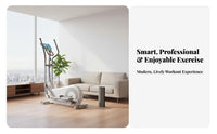 Elliptical Silent Home Elliptical Machine Compact Design Cross