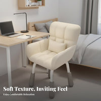 Height Adjustable Computer Chair Soft Upholstery Adjustable Study Armchair