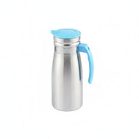 Large Capacity Cold Water Kettle Long-Lasting Korean Design Serving Pitcher Easy to Clean Beverage Carafe Anti-Slip Bottom for Restaurant, Hotel