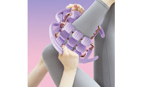 18 Wheel Circular Leg Massager Six-Axis Clamp Leg Massager Textured Rollers Calf Massage Roller Curved