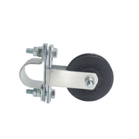 Grooved Wheel Clamp Pulley Bracket Horizontal Arm Lat Pulldown Pulley Compact Fitness Equipment