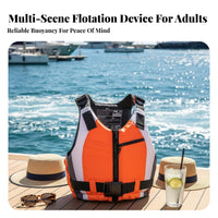 Grown-up Buoyancy Aid Long-Lasting Foam Flotation Jacket Kayaking Buoyancy Aid Lightweight Grown-up Aquatic Jacket Quick-Dry