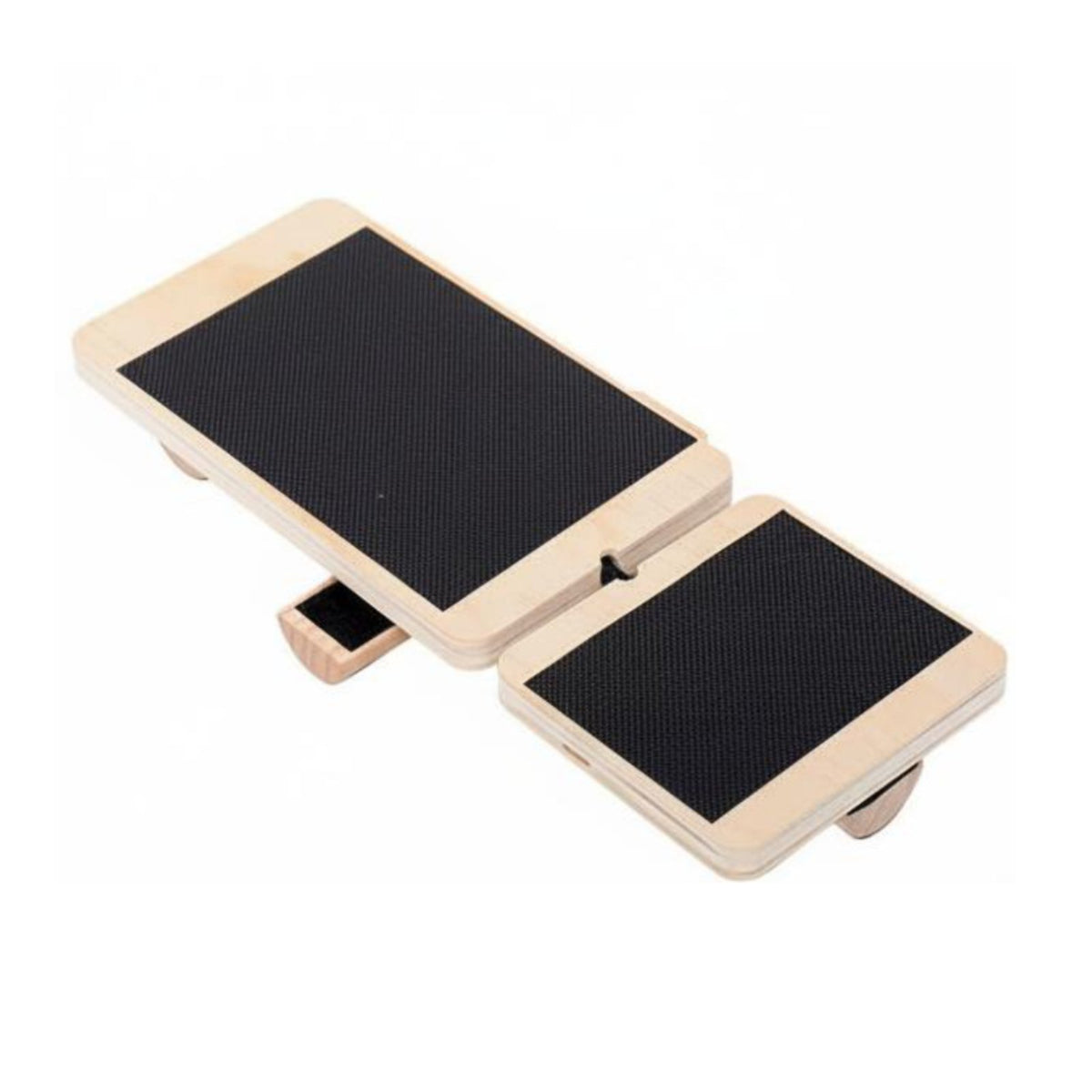 Wooden Balance Board Core Strength Building Adjustable Balance Board Portable Wooden Foot Stretcher for Athletes