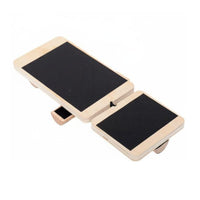 Wooden Balance Board Core Strength Building Adjustable Balance Board Portable Wooden Foot Stretcher for Athletes