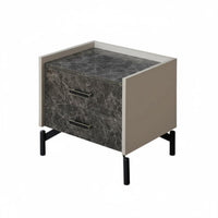 Modern Design Nightstand with Drawers Minimalist & design Single-Drawer Nightstand Light Luxury stylistic Bedside Table space-saving Size for Apartment Dwellers, homeowners, Students, Small areas, Guest Room, Hallway, Office