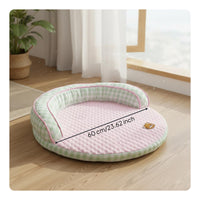 Cooling Pet Bed Breathable Seasonal Pet Mat Lightweight Round Cooling Mat for Dogs