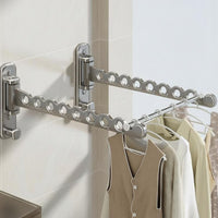 Accordion Clothes Airer Foldable Drying Rack Folding Space-Saving for Homeowners, Parents, Balcony, Bathroom, Garage