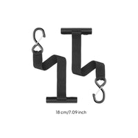 2 Pieces Long-Lasting Tie-down Loop Straps with Rubber End Caps Compact Tie-down Loop Pack Secure Shield for Kayakers