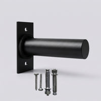 Space-Saving Wall-Mounted Weight Plate Holder Heavy-Duty Wall Mounted Plate Peg Compact for Home Gym Owners, Athletes, Fitness Studio