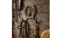 Curved Wall HookDecorative Cast Iron Wall Hook Fixture for Entryway, Hallway