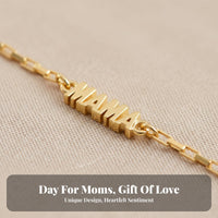 Personalized Letter Ornament Mother's Day Gift Customizable Pendant Bracelet