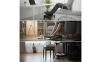 Under Desk Footrest Ergonomic Footrest with Metal Frame Supportive Furniture for Office Workers