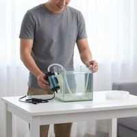 Self-Priming USB Aquatic Aquarium Pump For Freshwater & Saltwater Aquatic Aquarium Waste Remover Adjustable Length