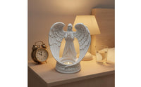 Resin Angel Sculpture Spiritual Ambiance Praying Angel Statue Sympathy Keepsake Decorative Figurine for Tabletop, Desktop