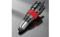 Interchangeable Electric Rivet Adapter Knurled Rivet Adapter with Handle Long-Lasting Riveter Labor-Saving for Handymen, Workshop, Garage