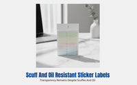 Name Label Sticker Set, Waterproof, Tear-Resistant, Handwritten, Date & Shelf Life Marking, Cartoon Creature Circle Designs
