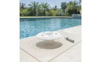 Glue-in Straight-Through Pool Fitting ABS Plastic Pool Inlet Fitting PVC Pipe Low-Profile
