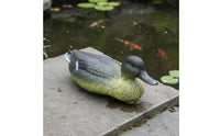 Lifelike Appearance Floating Duck Decoy Waterproof Plastic Duck Lure Long-Lasting Construction Realistic Mallard Decoy Weather Resistant for Waterfowl Hunters, Garden, Lake