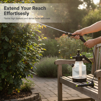 3L Pressure Sprayer with Measuring Cup for Garden and Home Use