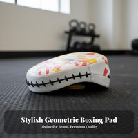 Force Absorption Curved Punch Target Shock-Absorbing Curved Focus Pad S Lightweight Boxing Focus Pad Long-Lasting for Athletes, Beginners, Sparring Practice, Home, Dojo, Cardio Workouts