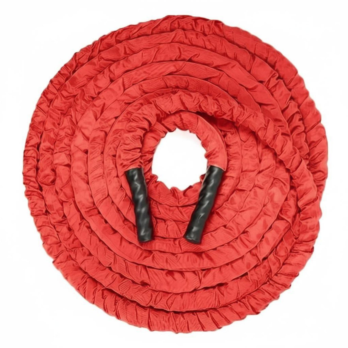 Red Battle Rope, Home Gym, Power, Muscle, HIIT, MMA Training