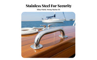 Yacht Handrail Marine Handrail Anti-Rust Marine Grab Rail for Deck, Stairs, Restroom