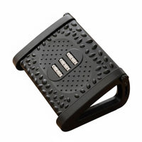 Adjustable beneath-desk Footrest Non-Slip Ergonomic Aid Portable for Study Room