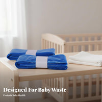 Diaper Pail Refill Bags Tear-Resistant Diaper Pail Bag Refills Waste Management Accessory Additional Thick Large Capacity