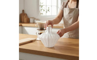 Translucent Pour-over Cone Filter Paper Presser 3D Printed Pour over Filter Press PETG Drink Accessory Frosted