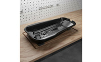Oil Drain Pan Spill Resistant Design Oil Change Pan Parts Cleaning Tray for Workshop, Garage