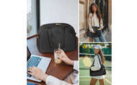 Pickleball Bag Multi-Way Carry Tennis Tote Bag Portable Tennis Racket Tote for Men, Women, Fitness