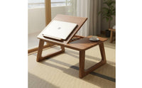 Foldable Folding Tatami Table Multiuse Japanese Design Floor Table Sturdy Home Furniture for Balcony