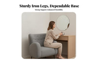 Nordic aesthetic Boucle Upholstered Armchair fashionable Design Accent Chair Soft Texture Home Furniture Curved rear supportrest for Adults, Homeowners, Readers, Living Room, Bedroom, perusing corner
